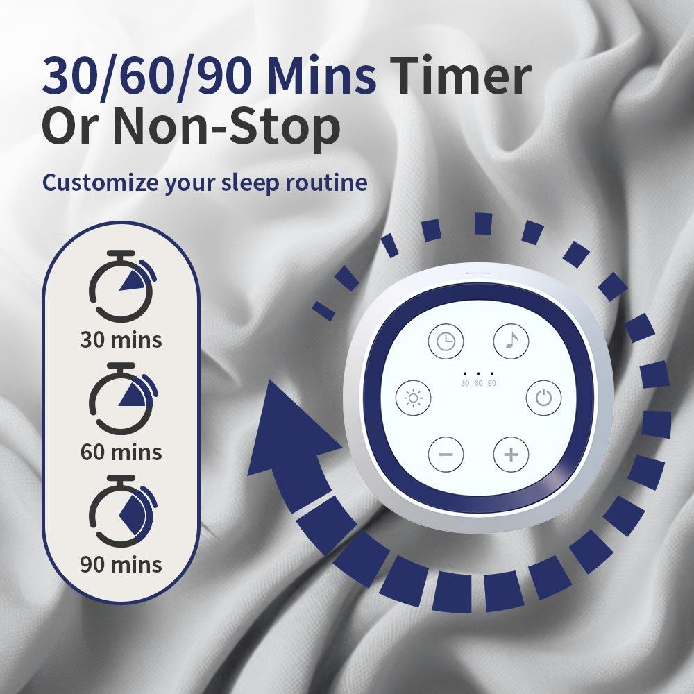 White Noise Machine for Deeper, Uninterrupted Sleep | makespacecalm