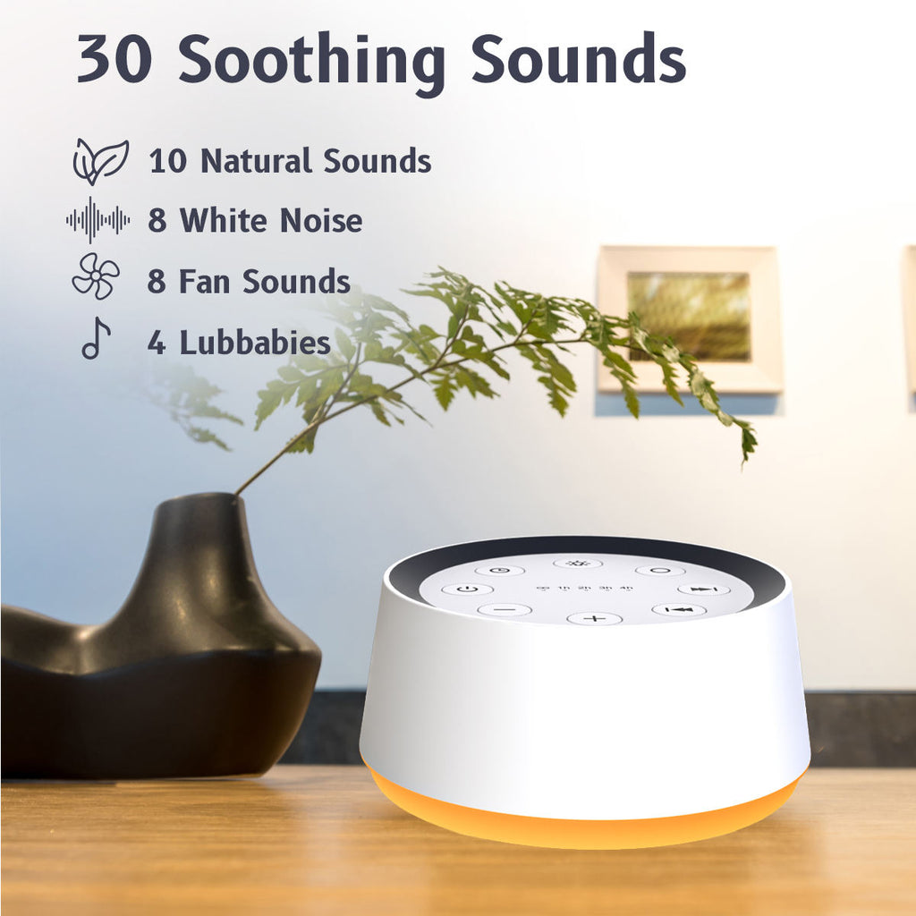 White Noise Machine for Deeper, Uninterrupted Sleep | makespacecalm
