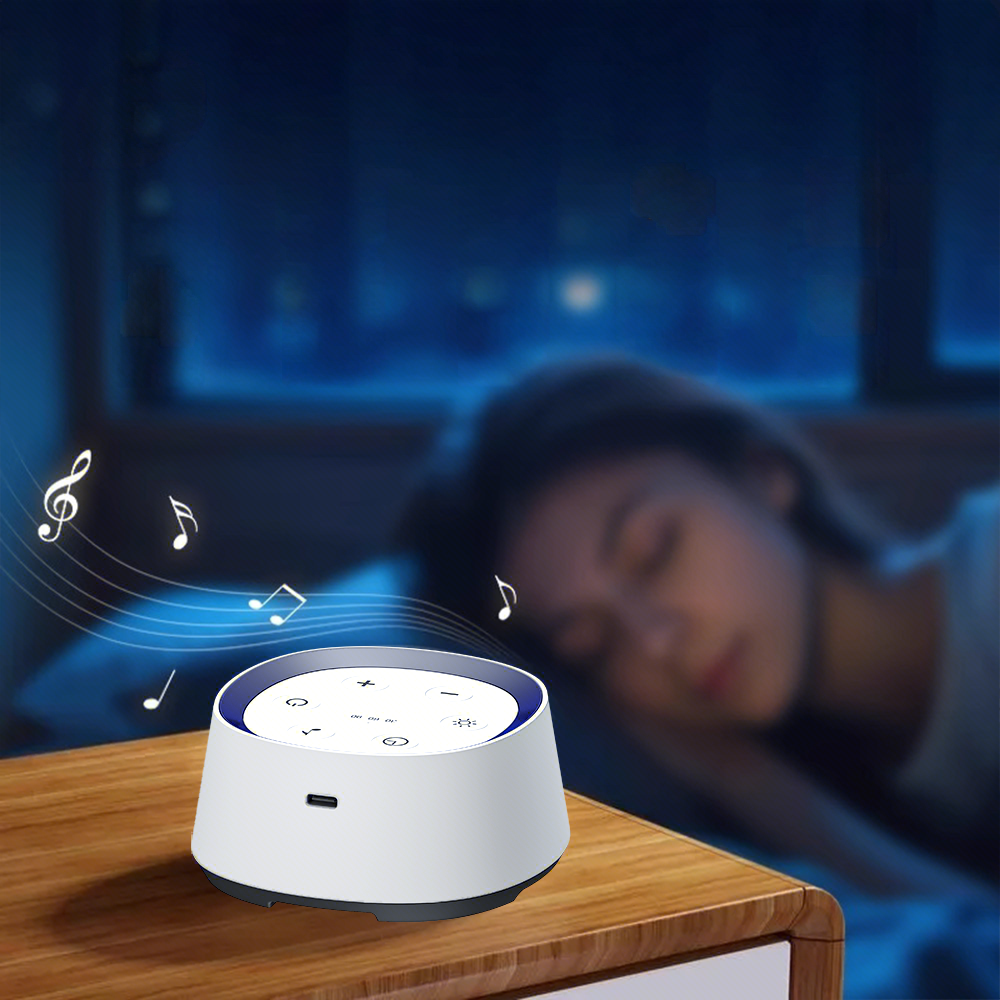 White Noise Machine for Deeper, Uninterrupted Sleep | makespacecalm