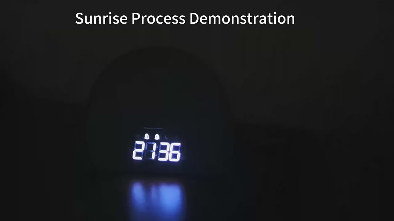 Sunrise SmartSet Alarm Clock with White Noise | MakeSpaceCalm
