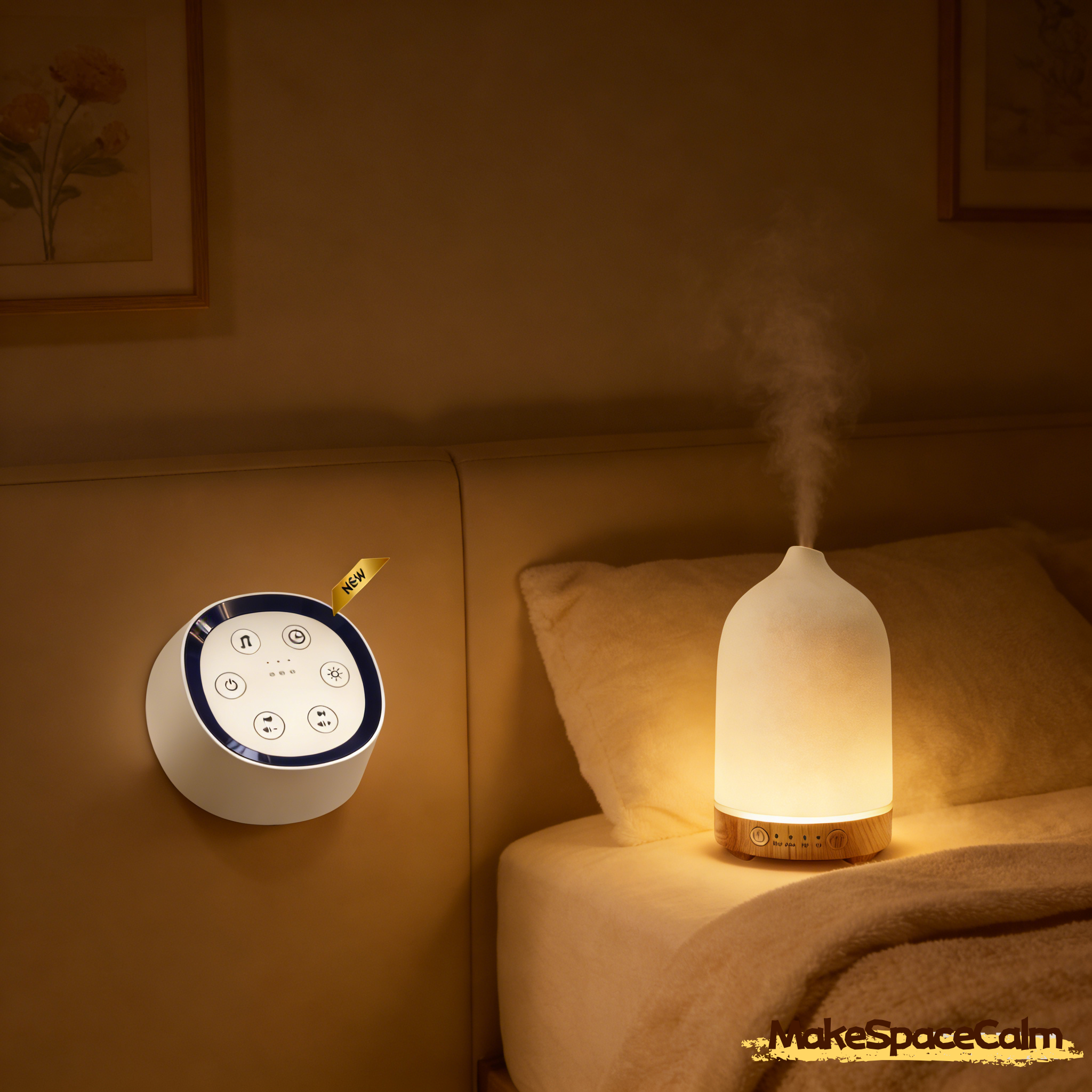 Calm Night Set – White Noise & Aroma Sleep Kit