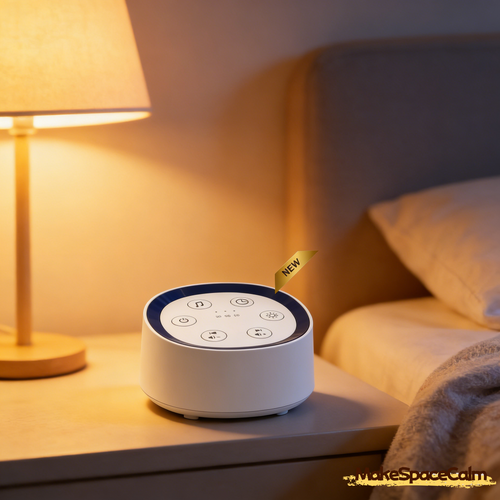 White Noise Machine for Deeper, Uninterrupted Sleep | makespacecalm